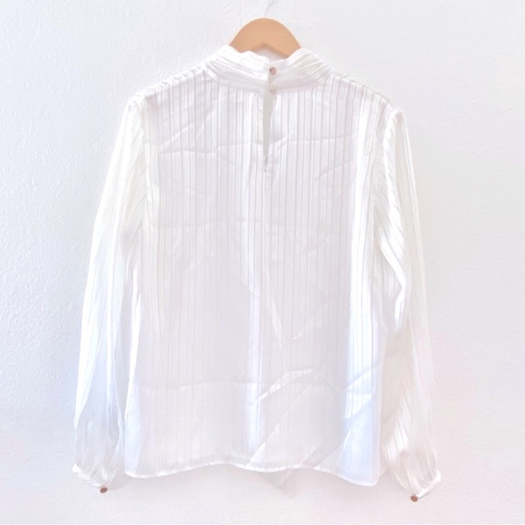 Ted Baker White Silk Blouse - Picture 5 of 13